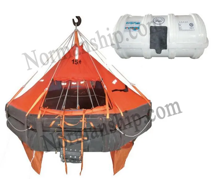 15 Person Davit Launched Inflatable Viking Liferaft - Buy Liferaft ...