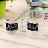 5*3.5cm Rectangular Chalk Pen Self-Adhesive Chalkboard Vinyl Labels for Home, Garage, Kitchen, Parties & Office Labeling Needs