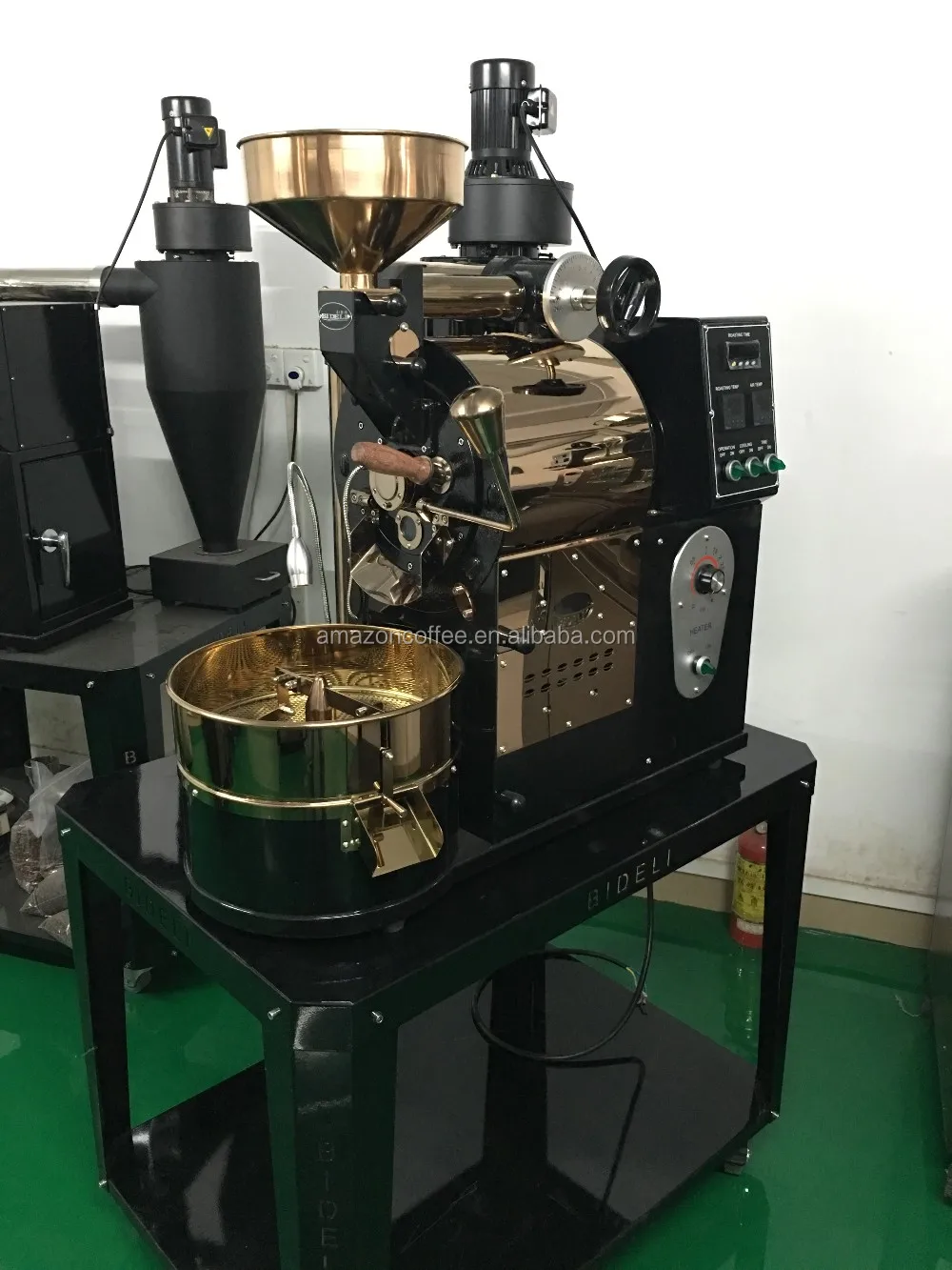 Roastery Machine Dalian Amazon Coffee 1kg Batch Coffee Roasting Machine
