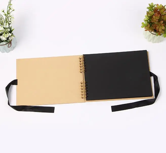 Promo Custom Environmental Kraft Paper Diy Scrapbook Photo Album Buy