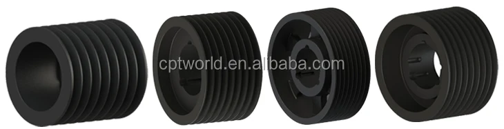 SPC type 8 grooves heave duty v belt wheel pully