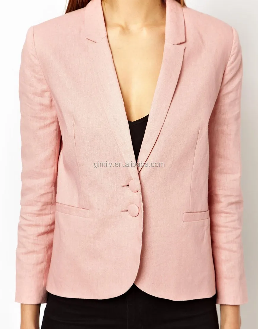 Светло розовый пиджак женский с чем носить