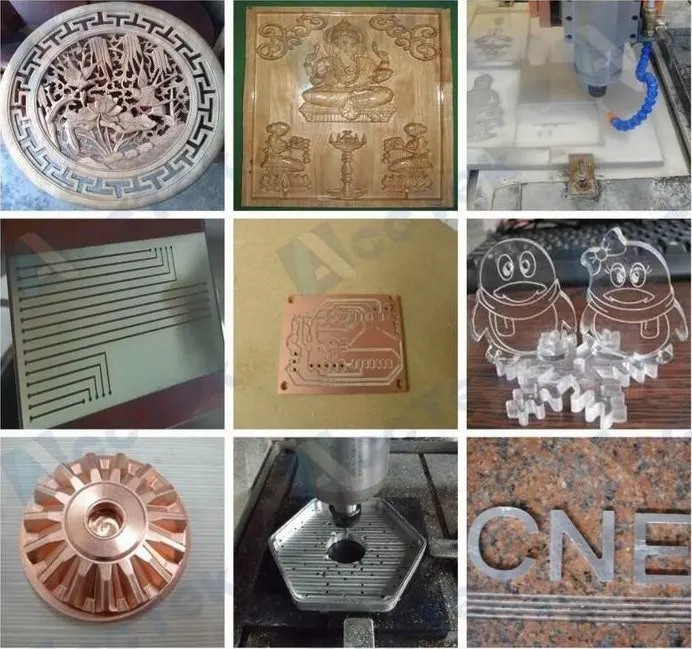 Multipurpose cnc router 1224 machine wood stone metal/5 axis cnc router