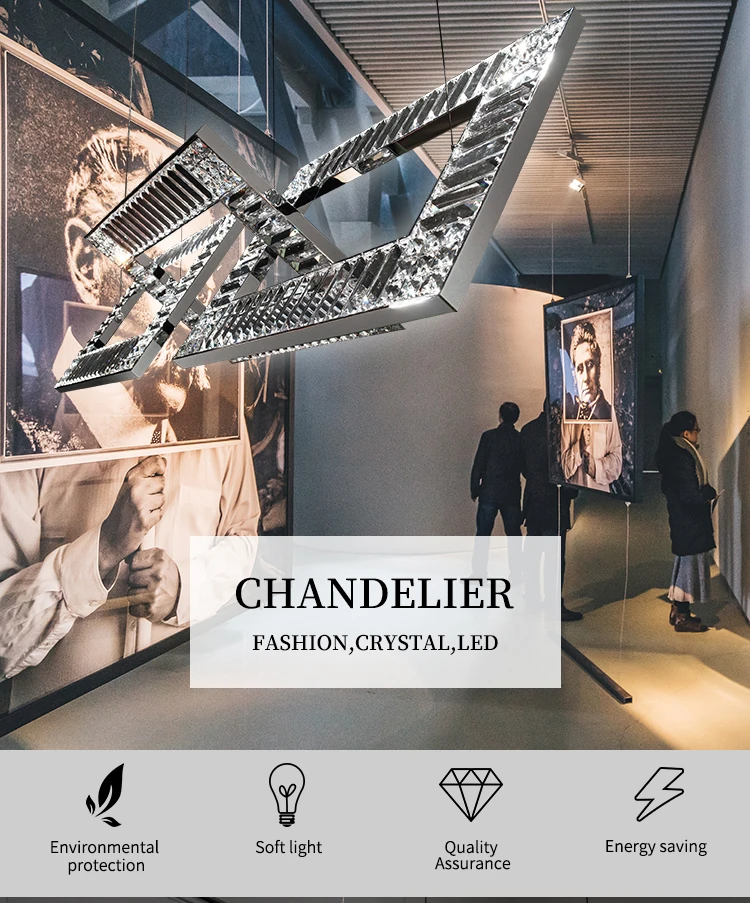 Classic european hotel lobby decoration large crystal chandelier luxury