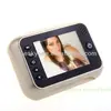 Sliver 3.5" 120 degrees Monitor Door Doorbell Pee'phole Viewer Camera Photo Video DVR