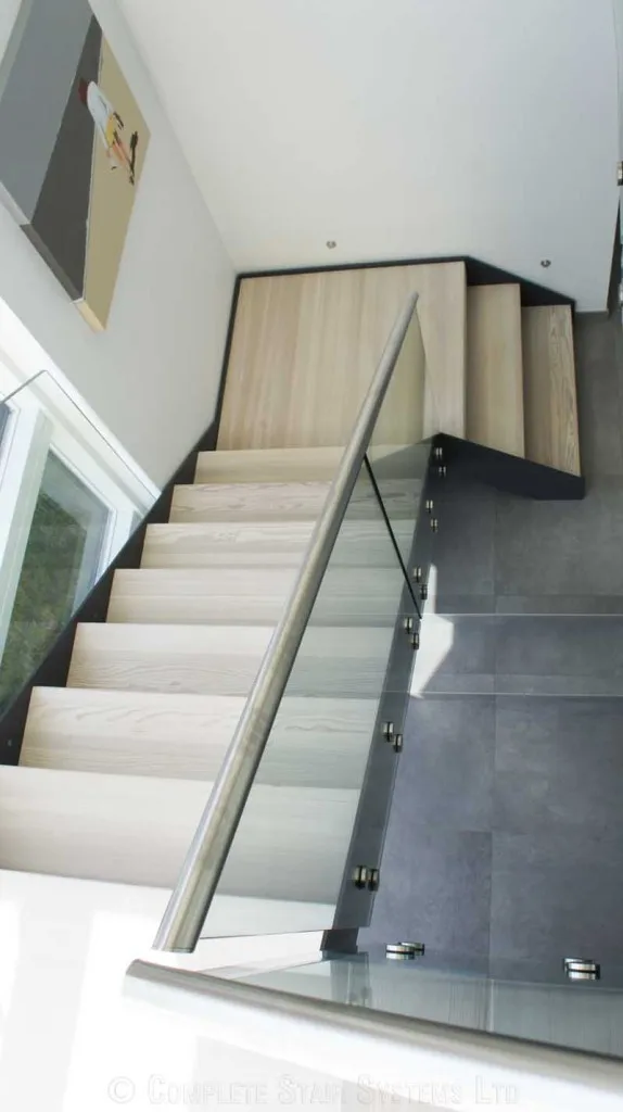 Luxury Straight Staircase for Penthouse - Python Design