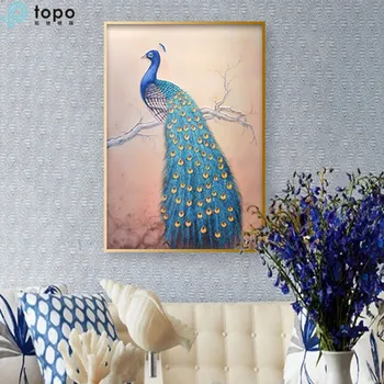 3d Seni Burung Merak Lukisan Kaca Mr Yb6 2030 Buy Kaca Seni