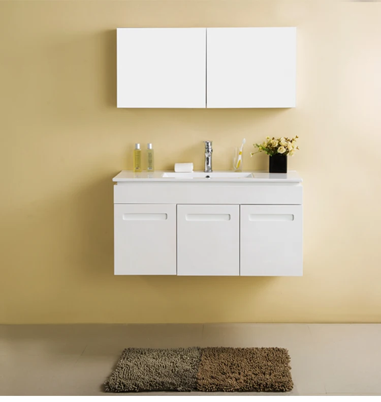 Wall Mount 3 Doors High End Floating Mdf Menards Bathroom Cabinets