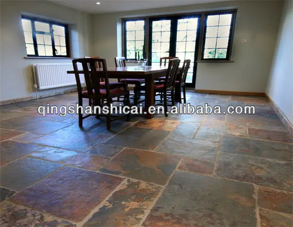China roestige leistenen vloer en wandtegels leisteen product id ...