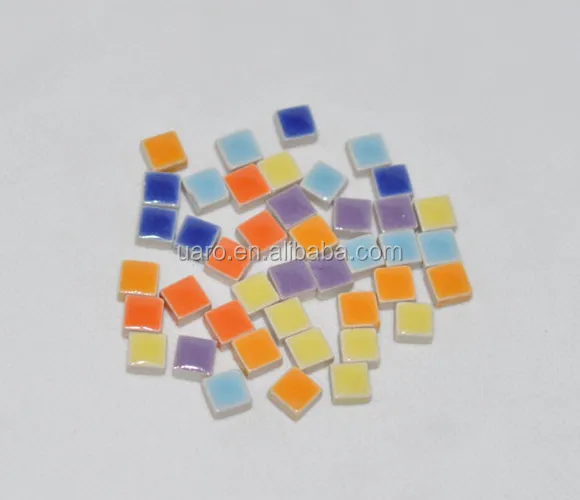 Mini Ceramic,Colored Mosaic Chips,Creative DIY Ceramic Mosaic materials