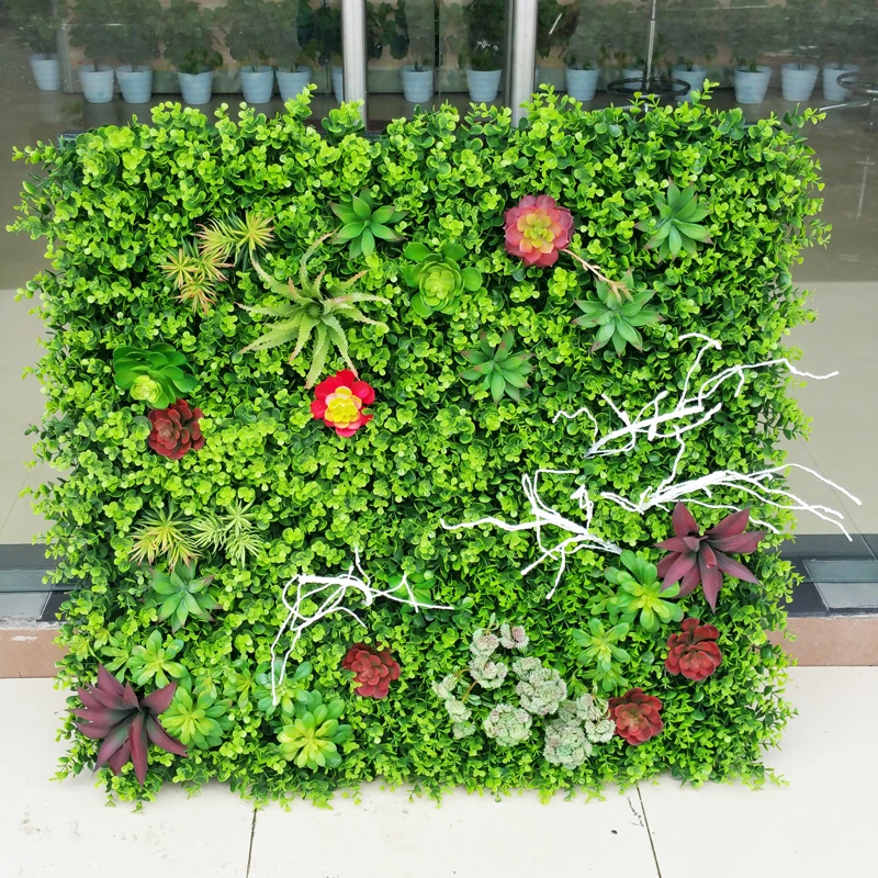 China Wholesale Fake Plant Wall Decoration Artificial Plant Green Wall