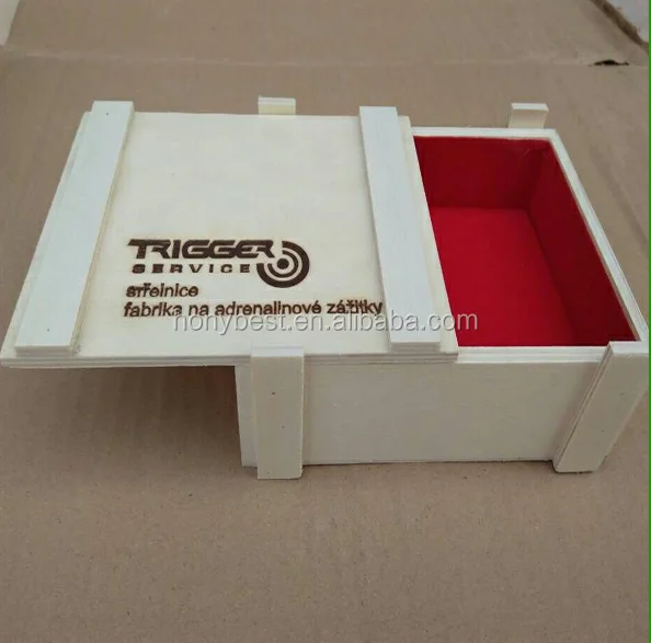 Shining Black Plywood Gift Packaging Luxury Black Box With Sliding Lid