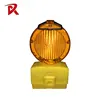 Solar blinker road construction light road safety led flashing warning lights