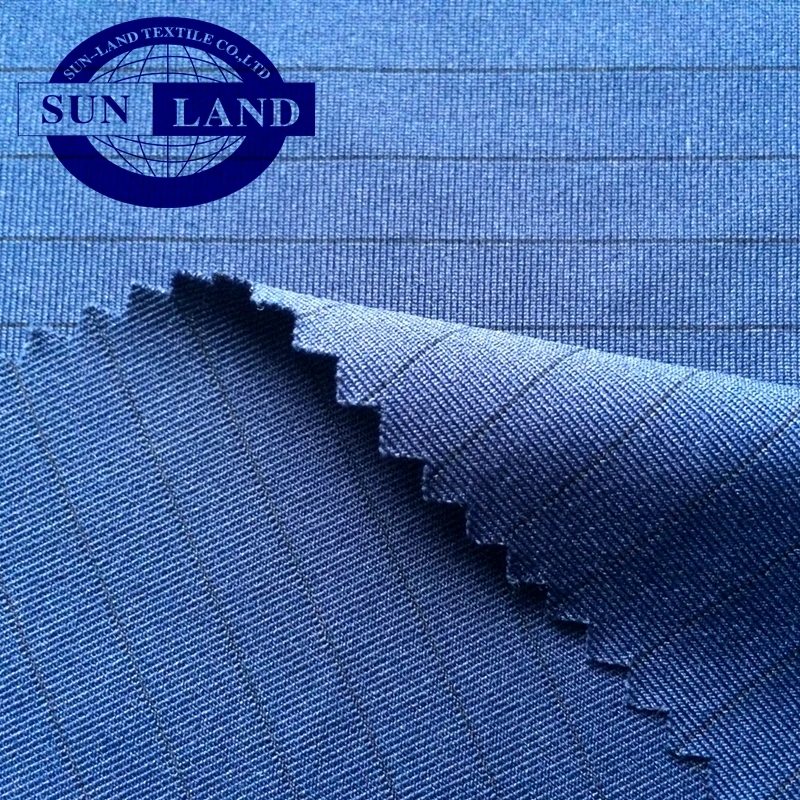 polyester spandex elastic jersey fabric with antistatic for yoga