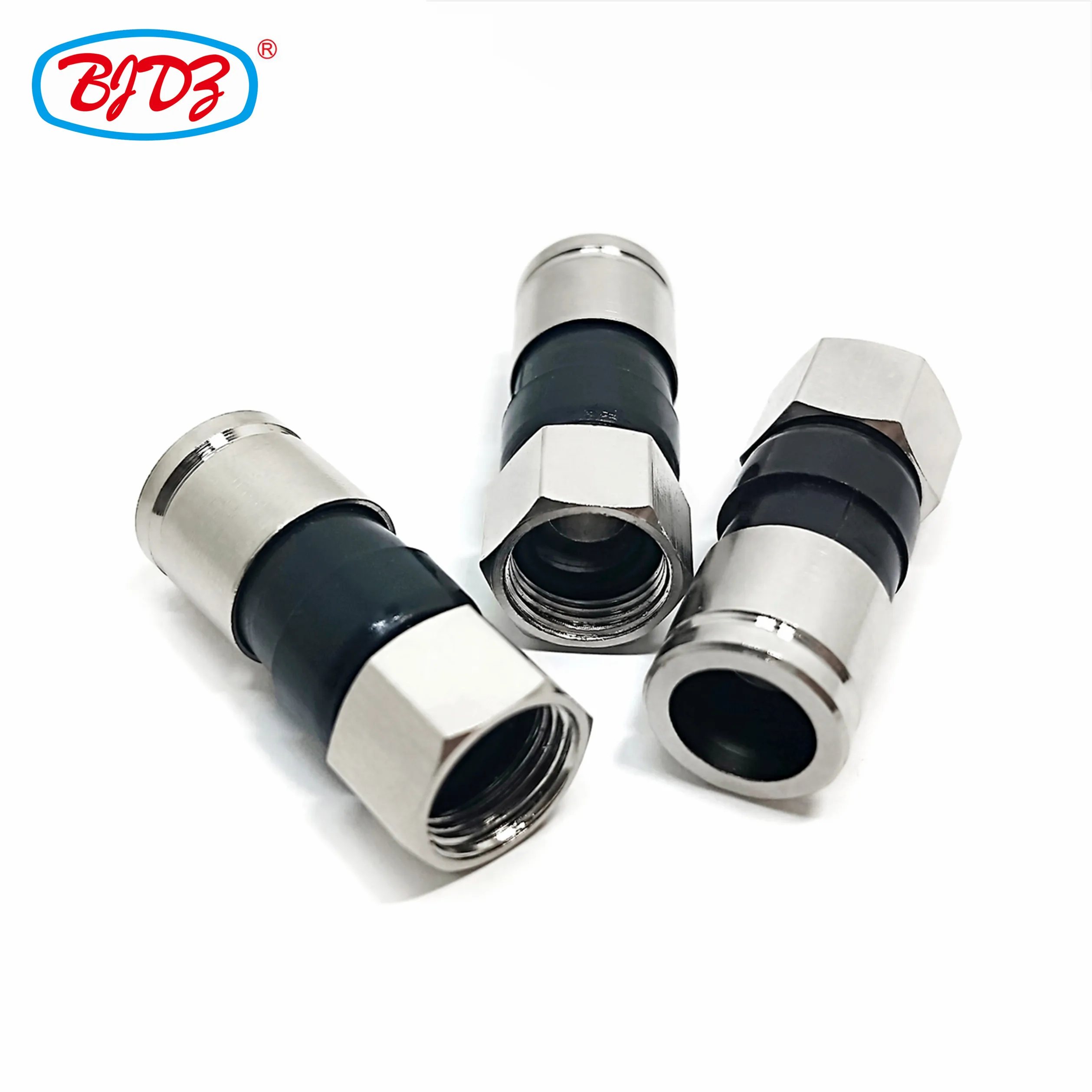 Hot Sale F Type Coaxial Cable Connector Rg11 Rg6 Compression Buy F