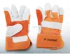 OEW service work leather glove welding gloves with cheap price