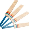 solid pine wood Practice Tennis Ball Cricket Bat mini size for kids toy