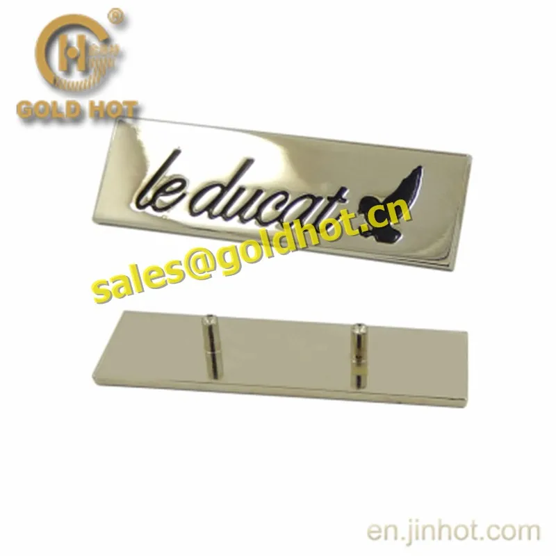 Antique Brass Custom Stamped Metal Logo Plate Buy Stamped Metal Logo