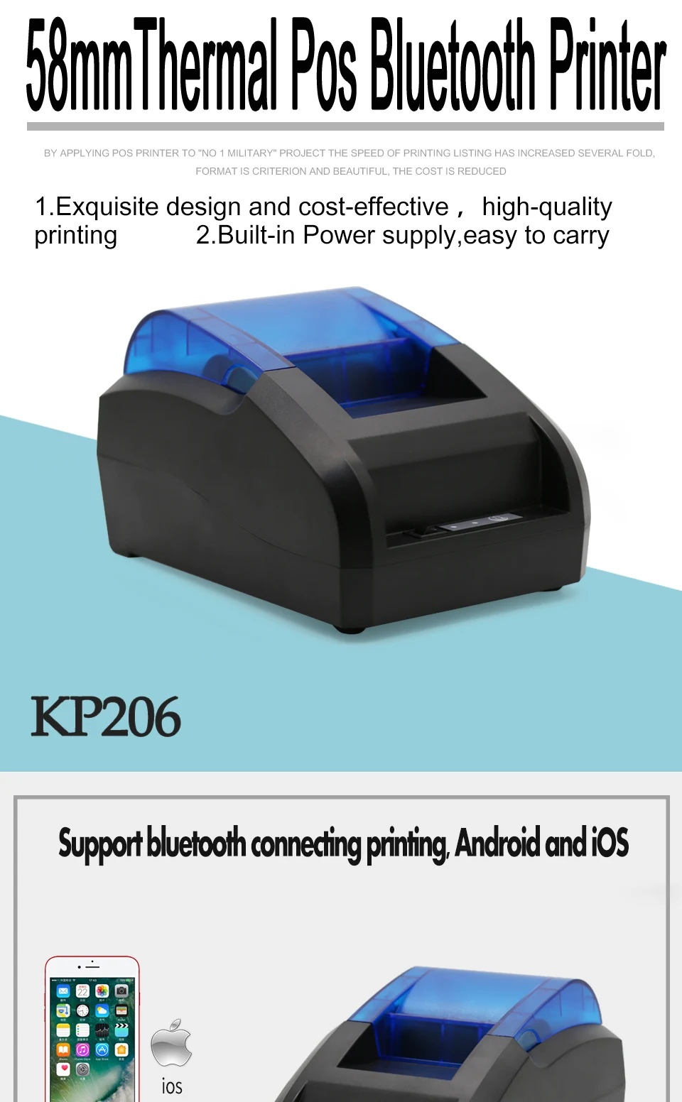 bluetooth printer cost
