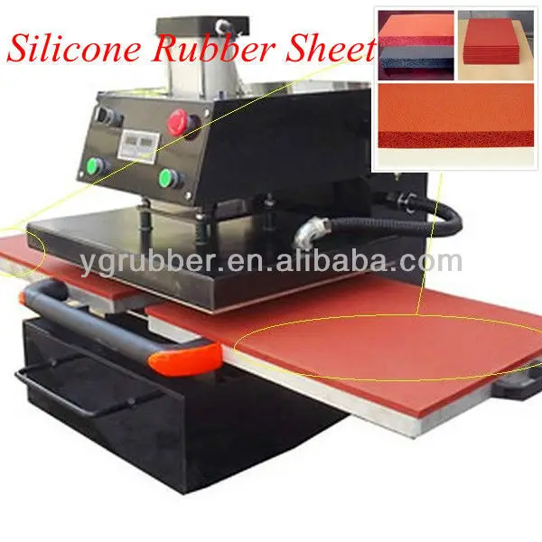 Silicone Foam Rubber For Heat Press Machine Buy Silicone Foam Rubber