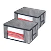 Foldable Design Damp-proof Space Clear Viny Comforter Storage Bags