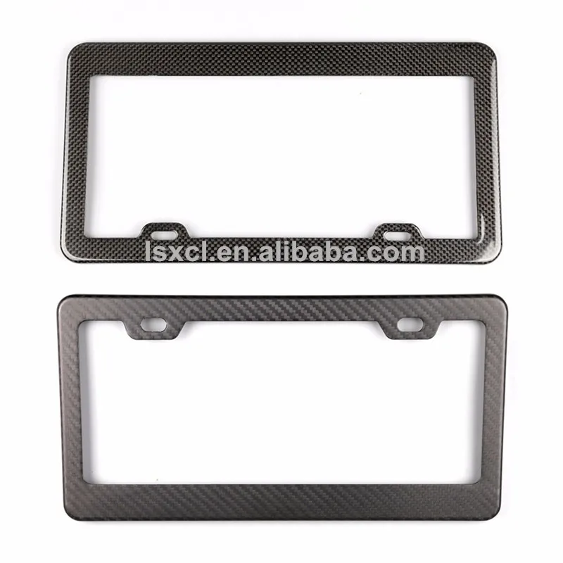 Usa/us/america Carbon Fiber License Plate Frame,Low Quantity Wholesale