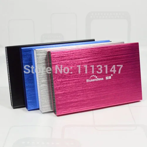 Free shipping Slim Metal design Mobile HDD Portable Disk 40GB 2 5 USB2 0 Laptop Desktop