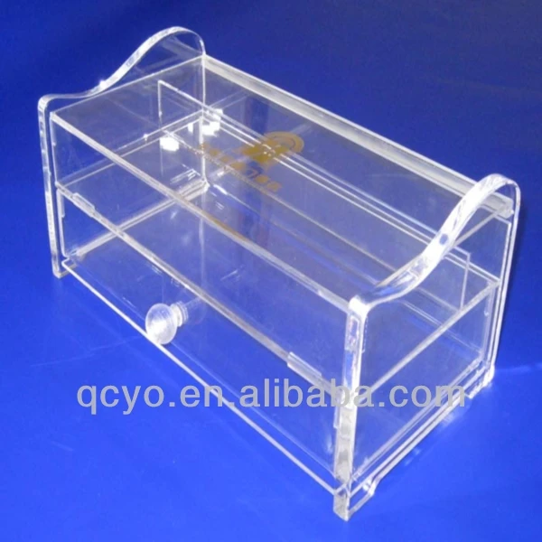 Shenzhen Fashion Multifunction Clear Acrylic Business Card Storage Box