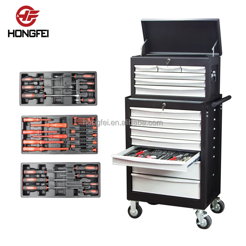 Mechanics Rolling Tool Chest Combo With Ball Bearing Drawers Sale