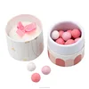 Fashion Design Natural Whitening Shinny Sunscreen Rosy Color Ball Blusher