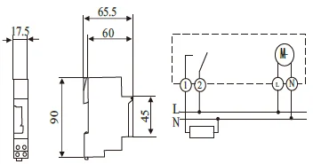 SUL181h SYN161h 1 Channel Time Switch 30min 24 hour Daily program Battery Theben Timeguard type 48 segment Analogue Timer Switch