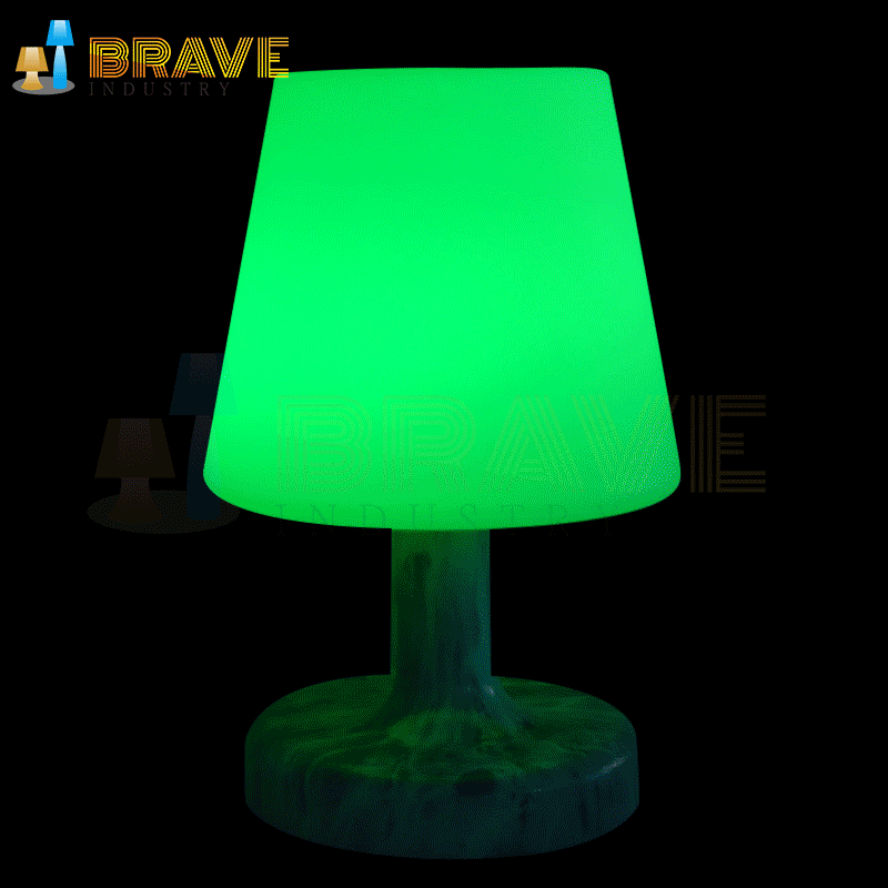 2020 Best Selling Outdoor Furniture Glowing Plastic Garden Swing Chair