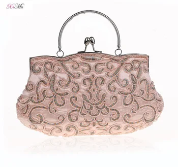 Old School Clutch Bag Vintage Sequins Beads Handbag Beaded Purses Evening Purse Las Product On Alibaba