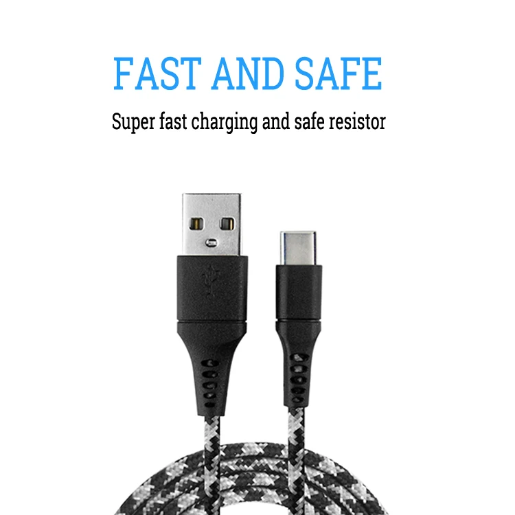3 In 1 Keychain Data Cable Micro Type C USB Charging Cable for Mobile Phones