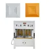 High pressure 3d pu leather wall panel production machine line