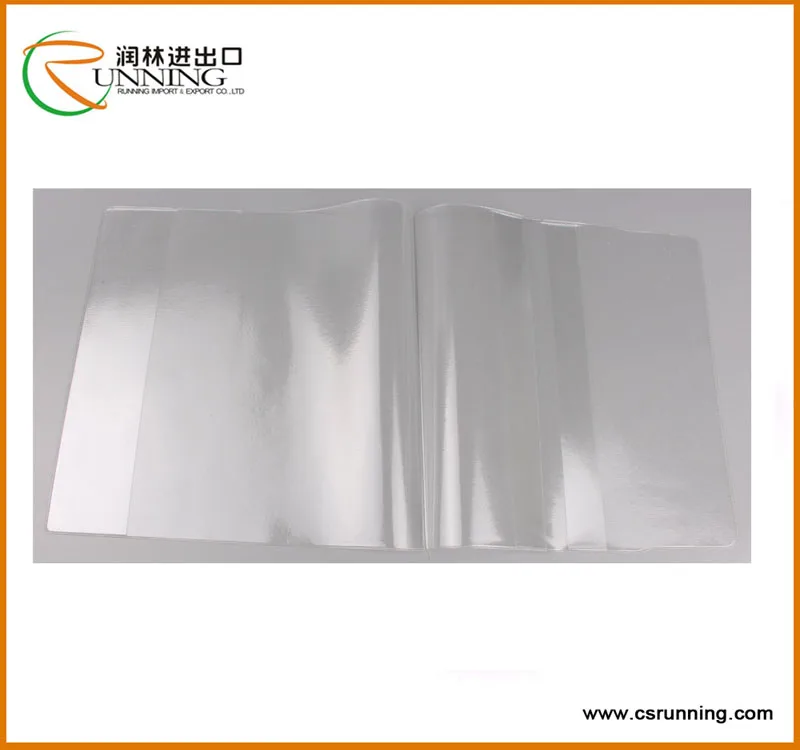 A4 A5 Transparent Plastic Book Cover Notebook Clear Pvc Book Cover