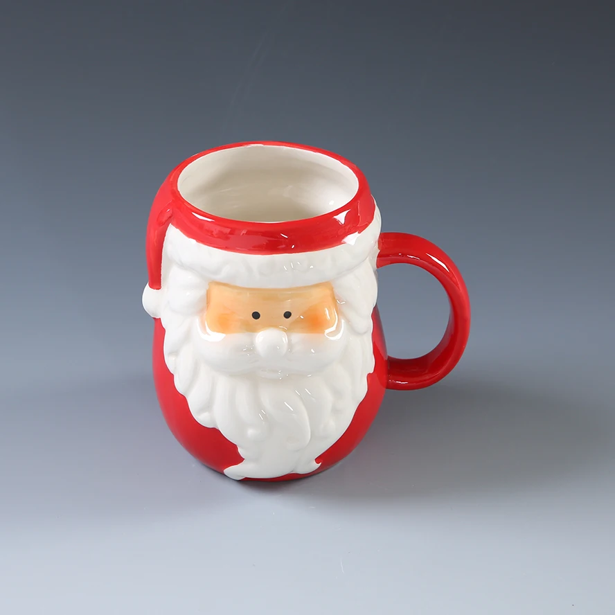 Best Selling Cheap Christmas Santa Claus Ceramic Mug Buy Ceramic
