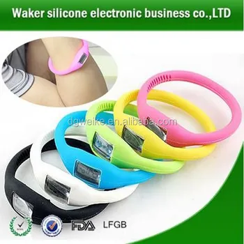 Waterproof Silicone Sport Bracelet Band 