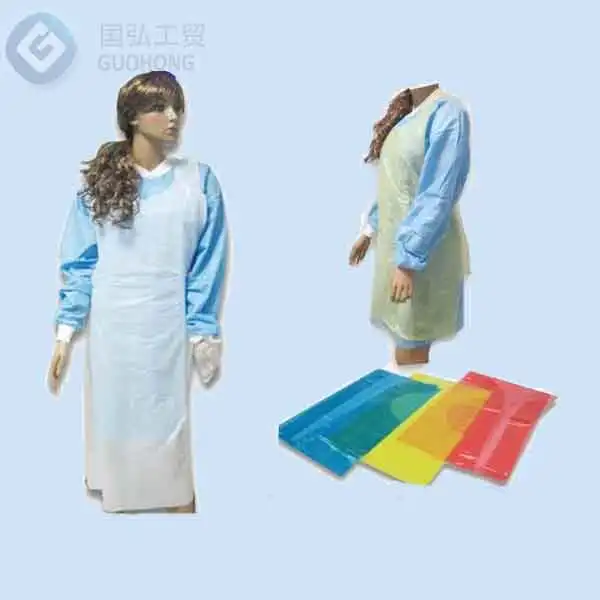 Waterproof Plastic Apron Transparent Pvc,Use In Dishes Washing Kitchen