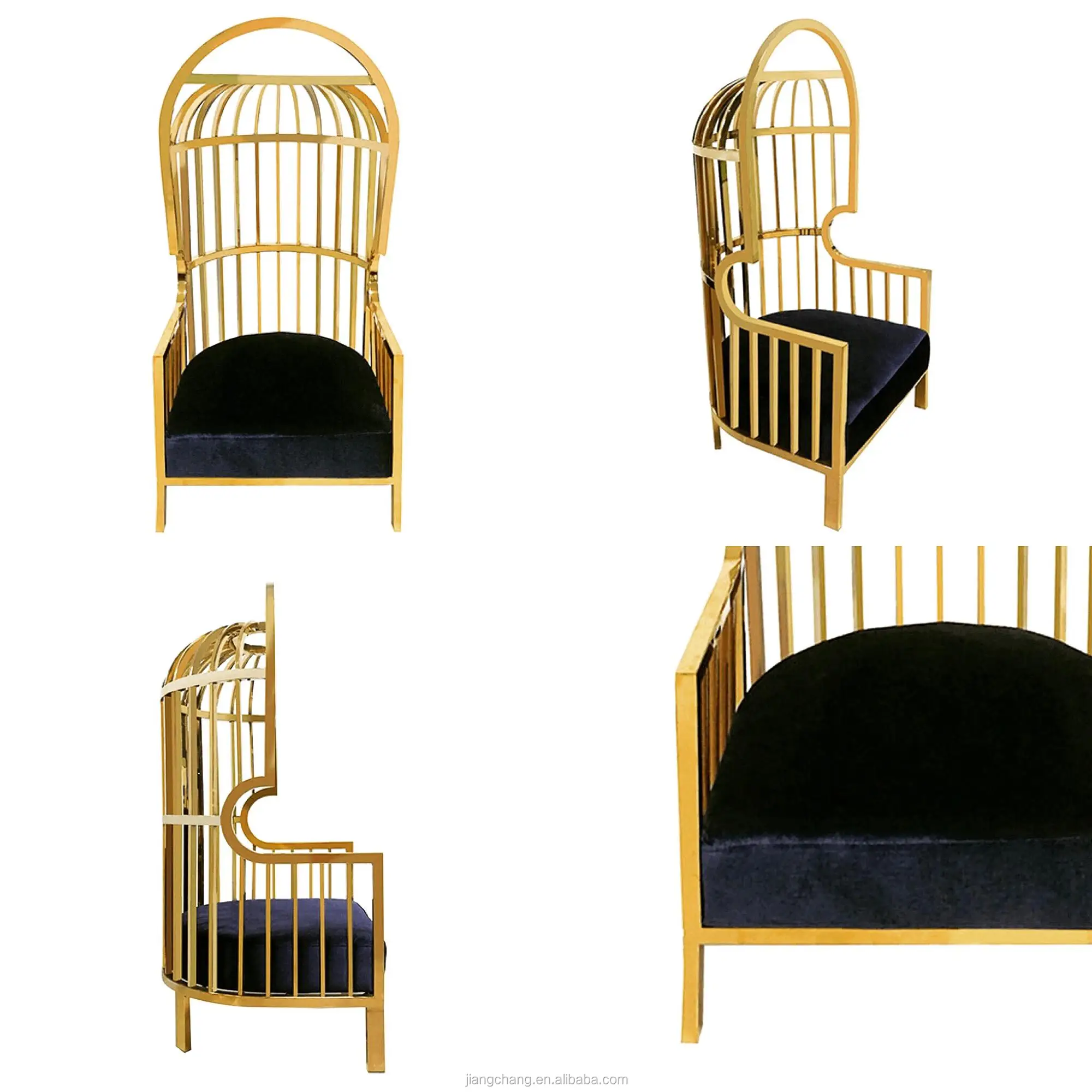 Event Furniture High Back Gold King Throne Chair Jcss16 Buy High