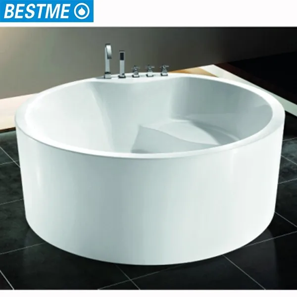 White Acrylic Round Cheap Freestanding Bathtub Sale In Ghana Buy