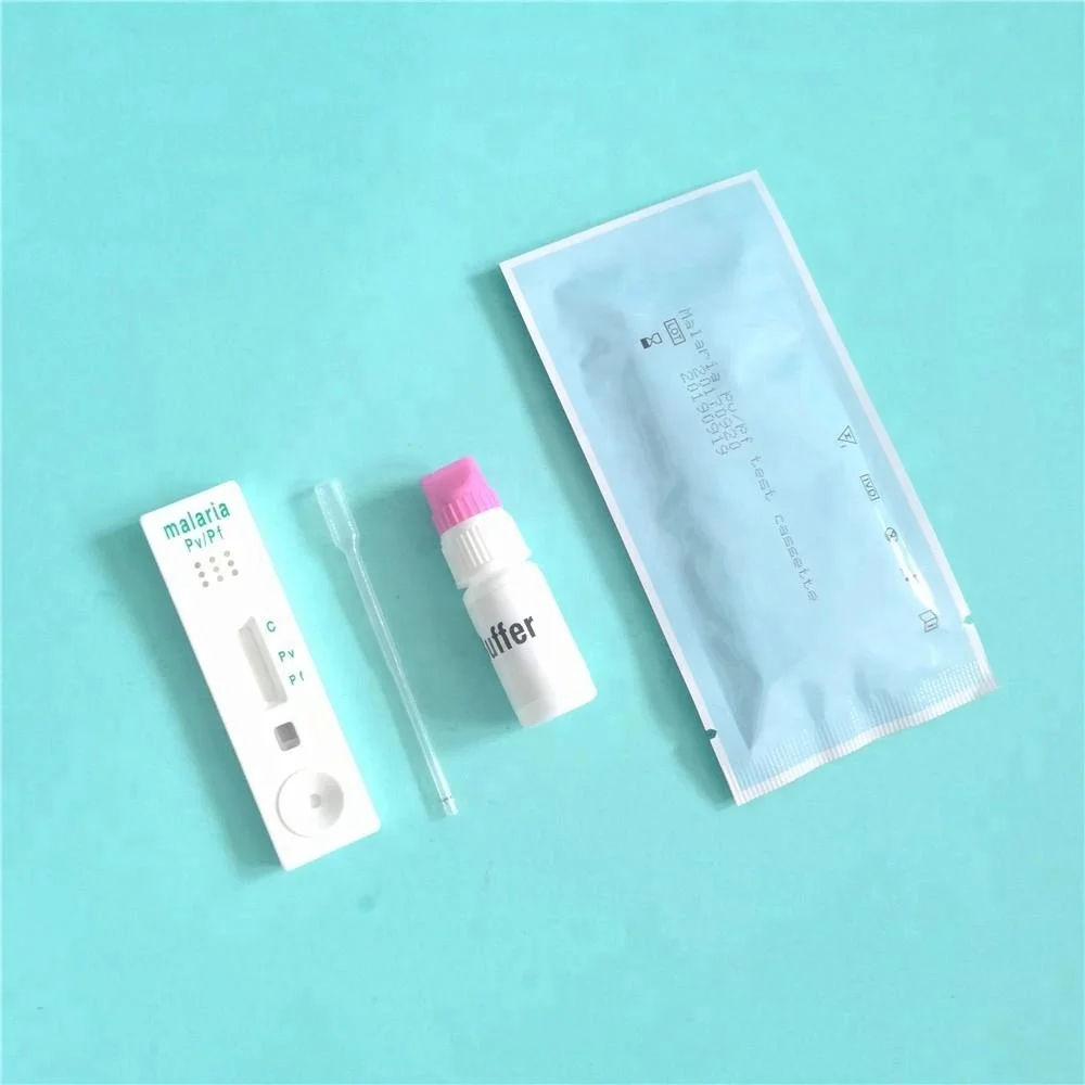 Malaria Pf/pv Test Malaria Rapid Test Hot Sale Disposable Malaria