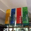 Polyester hanging banner,scroll hanging banner for wall decoration