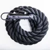 LINYI crossfit 50mm poly dacron power battle training ropes for gym exercise