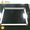 CNC Anodized/brushed aluminum frame extrusion profile,customized aluminum frame for TV display