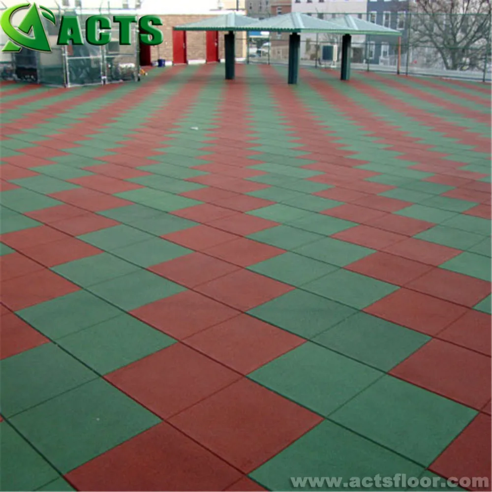 Playground Recycled Outdoor Rubber Patio Paver Tile Flooring/Rubber Outdoor  Playground Tile - China Playground Rubber Tiles and Rubber Tile Press price