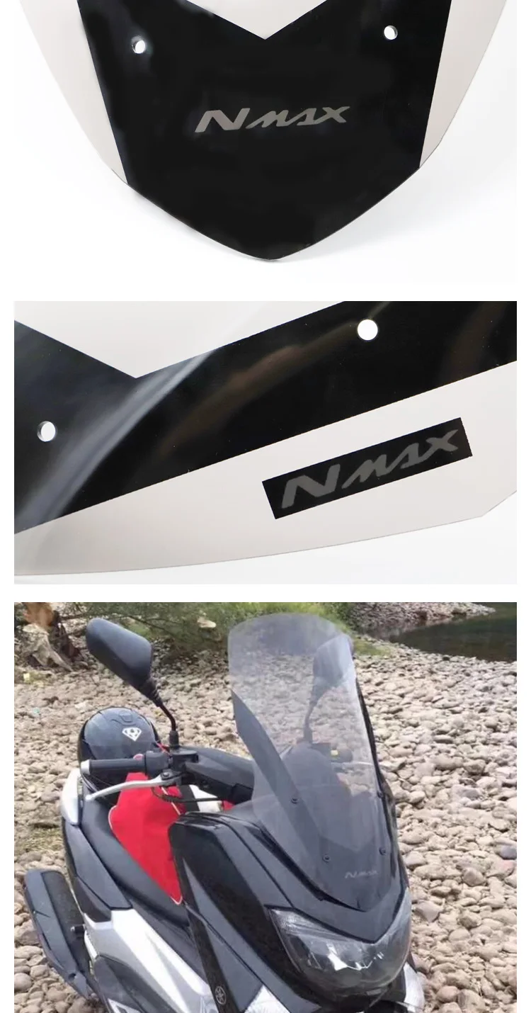 mio i 125 nmax windshield