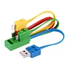 Wholesale Corlful Building Block 3in1 TPE Micro USB Cable For Gifts