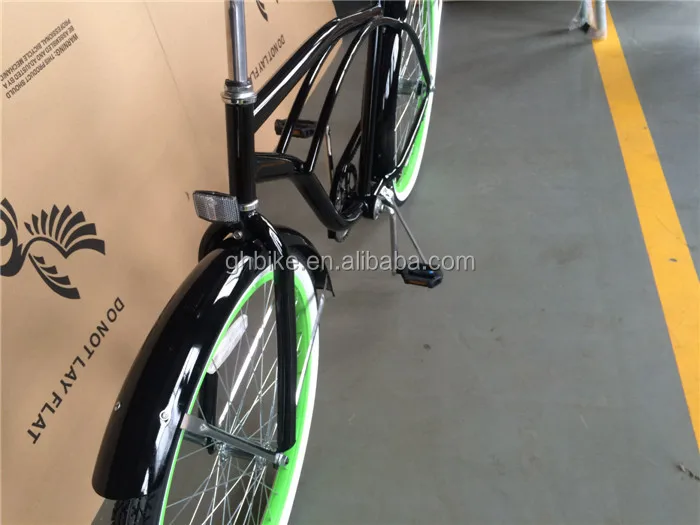 Cheap Beach Cruiser Bike 26 Inch Schwinn Beach Bicycle Green Aluminum