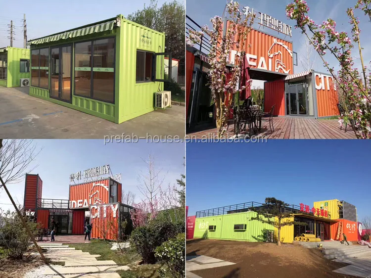 Italy container house, shipping container house for sale, coffee shop container